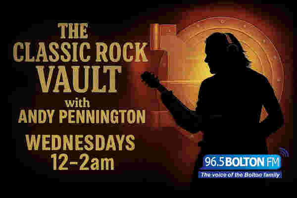 /*The Classic Rock Vault Wednesday 12am - 2am with Andy Pennington