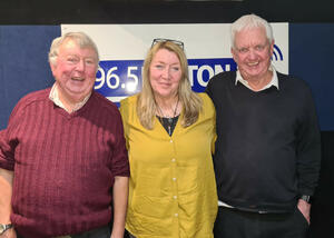 David Carne, Tony Bridge & Elaine Taylor