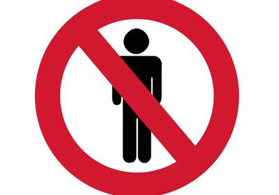 Male Free Zone Photo